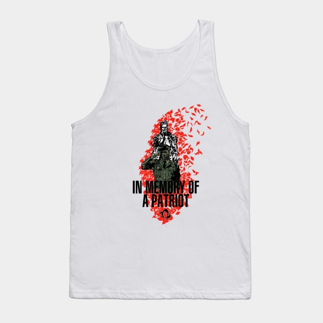 In Memory of a Patriot Tank Top by Fearcheck